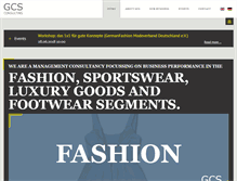 Tablet Screenshot of gcs-consulting.de